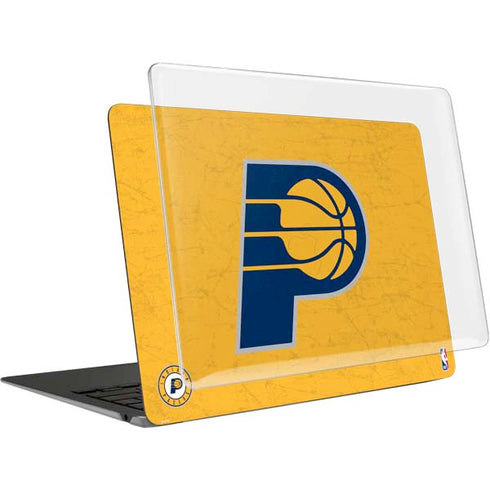 NBA Indiana Pacers Distressed MacBook Air 13in (2020) Case plus Skin