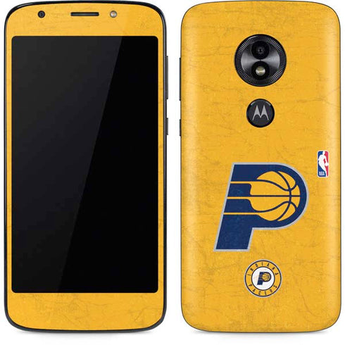 NBA Indiana Pacers Distressed Moto E5 Play Skin
