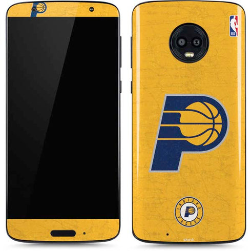 NBA Indiana Pacers Distressed Moto G6 Skin