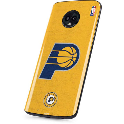 NBA Indiana Pacers Distressed Moto G6 Skin