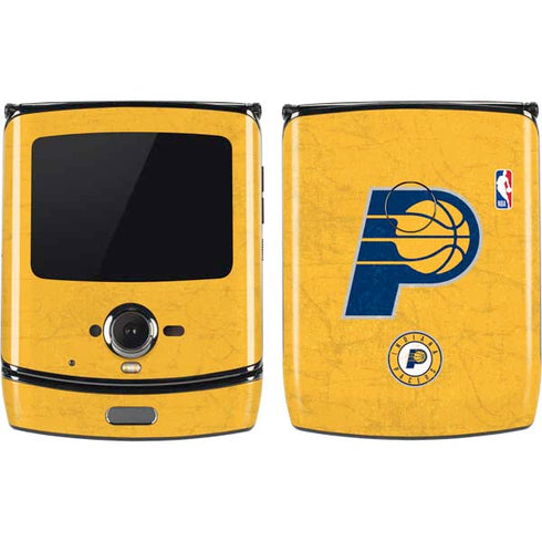 NBA Indiana Pacers Distressed Motorola RAZR Skin