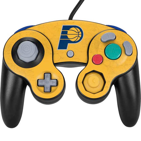NBA Indiana Pacers Distressed Nintendo GameCube Controller Skin