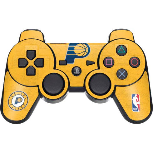 NBA Indiana Pacers Distressed PS3 Dual Shock wireless controller Skin