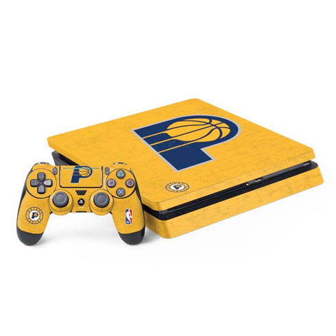 NBA Indiana Pacers Distressed PS4 Slim Bundle Skin
