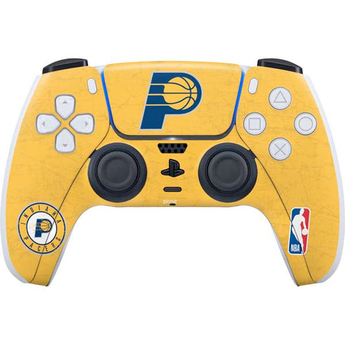 NBA Indiana Pacers Distressed PS5 Controller Skin