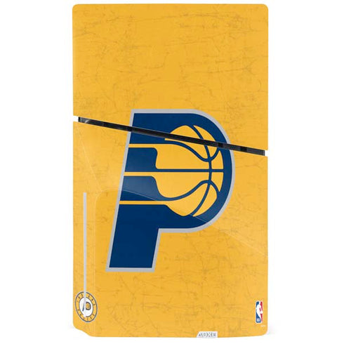 NBA Indiana Pacers Distressed PS5 Slim Disk Bundle Skin