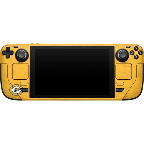 NBA Indiana Pacers Distressed Steam Deck Handheld Gaming Computer Skin
