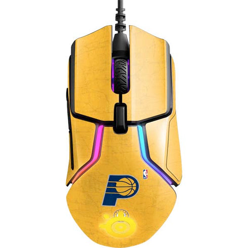 NBA Indiana Pacers Distressed SteelSeries Rival 600 Gaming Mouse Skin