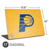 NBA Indiana Pacers Distressed Universal Laptop 17in (13.8 x 10in) Skin