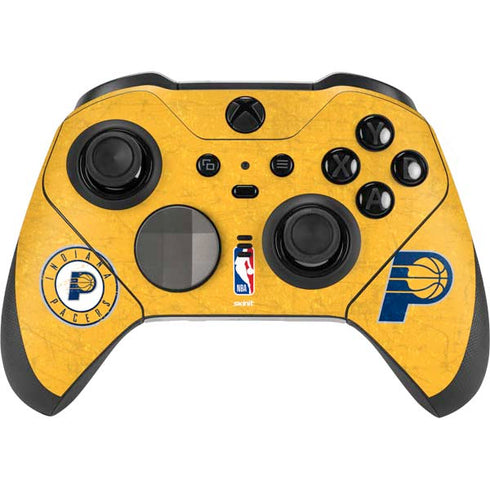 NBA Indiana Pacers Distressed Xbox Elite Wireless Controller Series 2 Skin