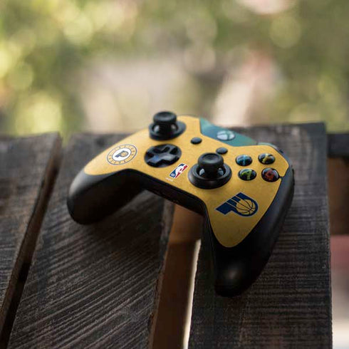 NBA Indiana Pacers Distressed Xbox One Controller Skin