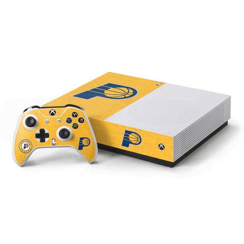 NBA Indiana Pacers Distressed Xbox One S All-Digital Edition Bundle Skin