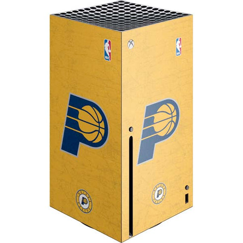 NBA Indiana Pacers Distressed Xbox Series X Console Skin