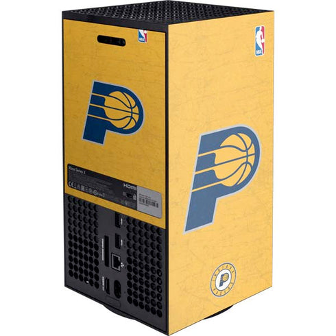 NBA Indiana Pacers Distressed Xbox Series X Console Skin