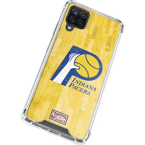 NBA Indiana Pacers Hardwood Classics Galaxy A12 Clear Case