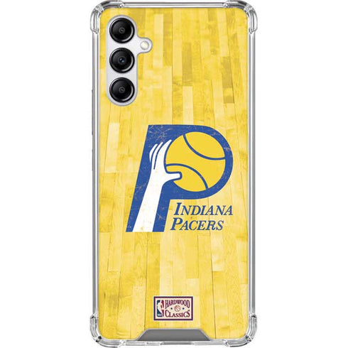 NBA Indiana Pacers Hardwood Classics Galaxy A14 5G Clear Case