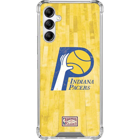 NBA Indiana Pacers Hardwood Classics Galaxy A15 5G Clear Case