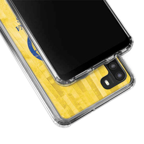 NBA Indiana Pacers Hardwood Classics Galaxy A21 Clear Case