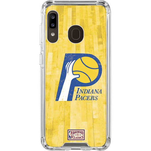 NBA Indiana Pacers Hardwood Classics Galaxy A30 Clear Case
