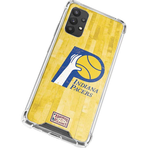 NBA Indiana Pacers Hardwood Classics Galaxy A32 5G Clear Case