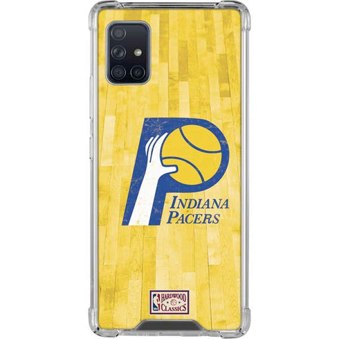 NBA Indiana Pacers Hardwood Classics Galaxy A51 5G Clear Case