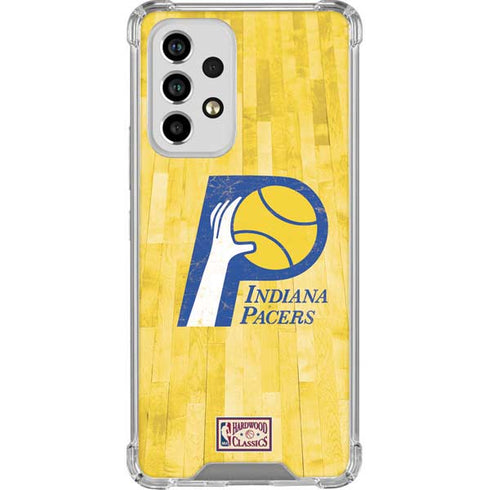 NBA Indiana Pacers Hardwood Classics Galaxy A53 5G Clear Case