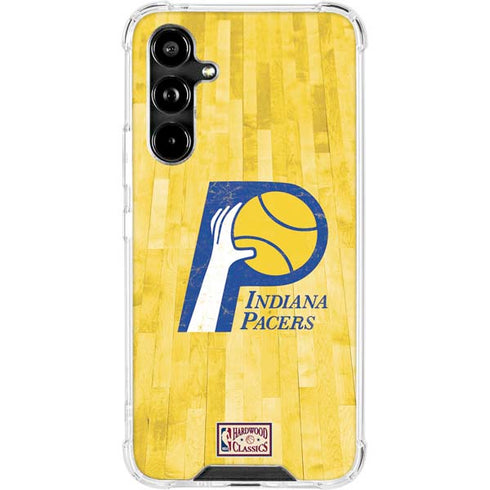 NBA Indiana Pacers Hardwood Classics Galaxy A54 5G Clear Case