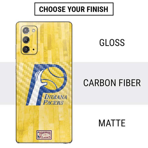 NBA Indiana Pacers Hardwood Classics Galaxy Note20 5G Skin