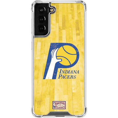 NBA Indiana Pacers Hardwood Classics Galaxy S21 FE Clear Case