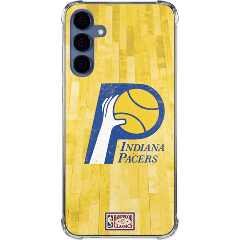 NBA Indiana Pacers Hardwood Classics Galaxy S24 Clear Case