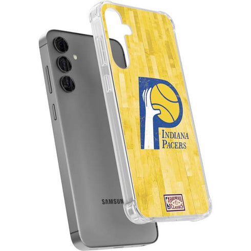 NBA Indiana Pacers Hardwood Classics Galaxy S24 Plus Clear Case