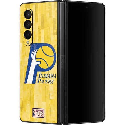 NBA Indiana Pacers Hardwood Classics Galaxy Z Fold3 5G Skin