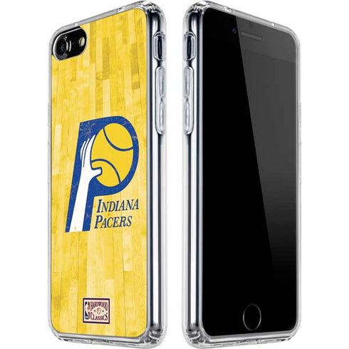 NBA Indiana Pacers Hardwood Classics iPhone SE (2nd & 3rd Gen) Clear Case