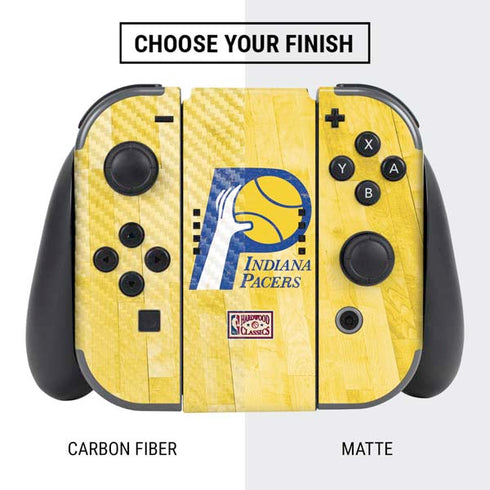 NBA Indiana Pacers Hardwood Classics Nintendo Switch Bundle Skin