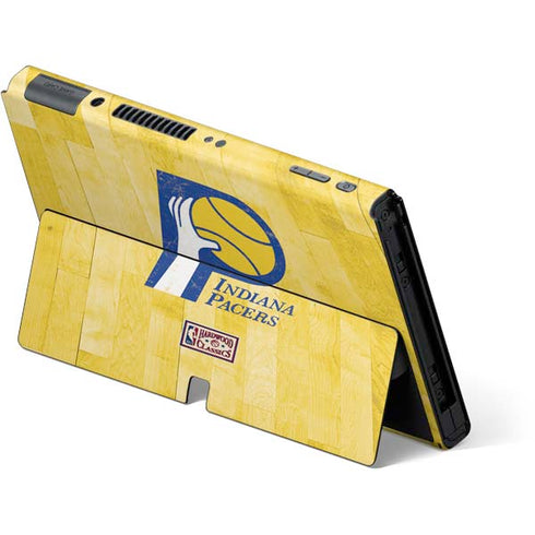 NBA Indiana Pacers Hardwood Classics Nintendo Switch OLED (2021) Skin