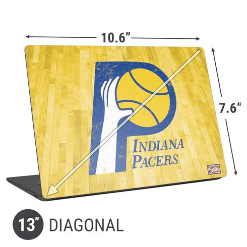 NBA Indiana Pacers Hardwood Classics Universal Laptop 13in (10.6 x 7.6in) Skin