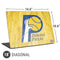 NBA Indiana Pacers Hardwood Classics Universal Laptop 18in (14.6 x 10.6in) Skin