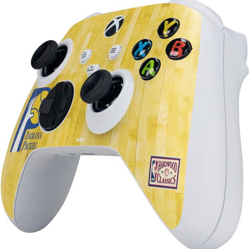 NBA Indiana Pacers Hardwood Classics Xbox Series S Controller Skin