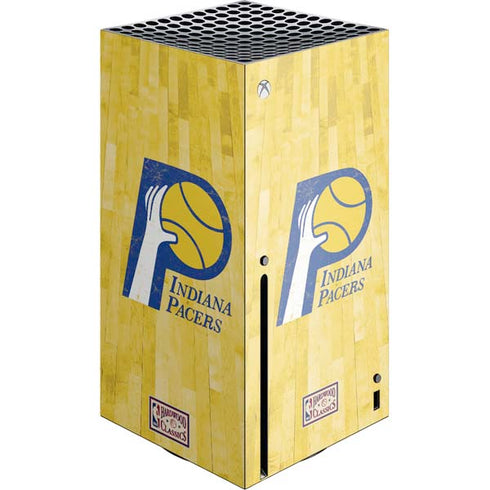 NBA Indiana Pacers Hardwood Classics Xbox Series X Console Skin