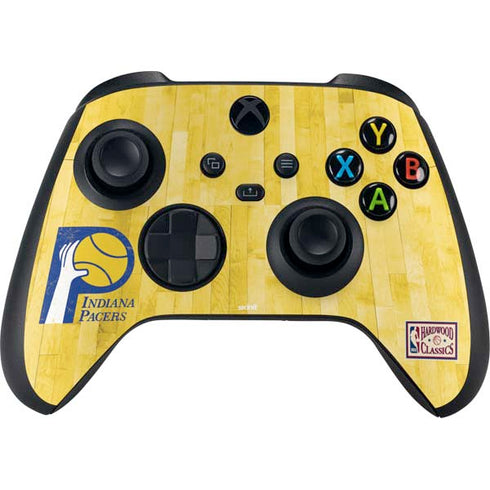 NBA Indiana Pacers Hardwood Classics Xbox Series X Controller Skin