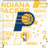 NBA Indiana Pacers Historic Blast Corsair 4000D Tempered Glass Mid-Tower ATX Case Skin