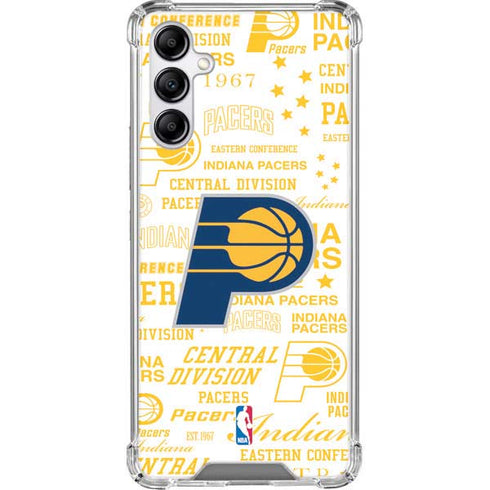 NBA Indiana Pacers Historic Blast Galaxy A14 5G Clear Case