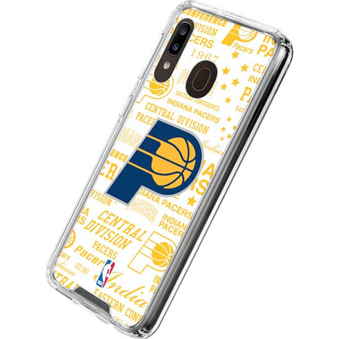 NBA Indiana Pacers Historic Blast Galaxy A30 Clear Case