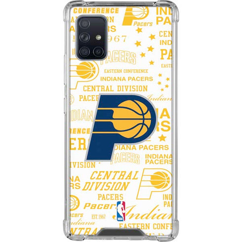 NBA Indiana Pacers Historic Blast Galaxy A51 5G Clear Case