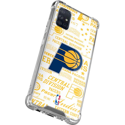 NBA Indiana Pacers Historic Blast Galaxy A51 5G Clear Case