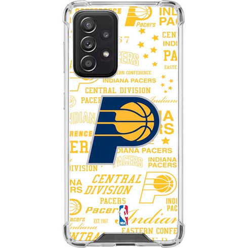 NBA Indiana Pacers Historic Blast Galaxy A52 5G Clear Case