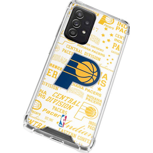 NBA Indiana Pacers Historic Blast Galaxy A52 5G Clear Case