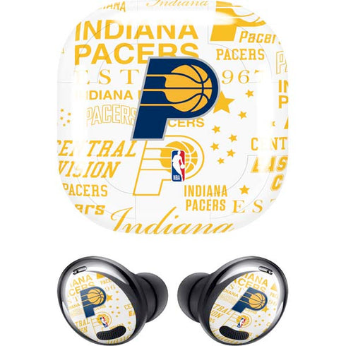 NBA Indiana Pacers Historic Blast Galaxy Buds Pro Skin