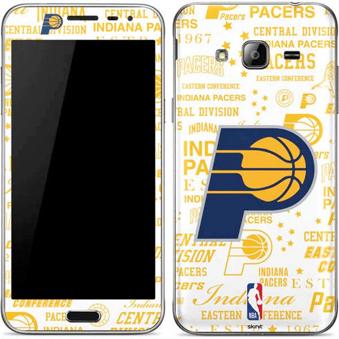 NBA Indiana Pacers Historic Blast Galaxy J3 Skin