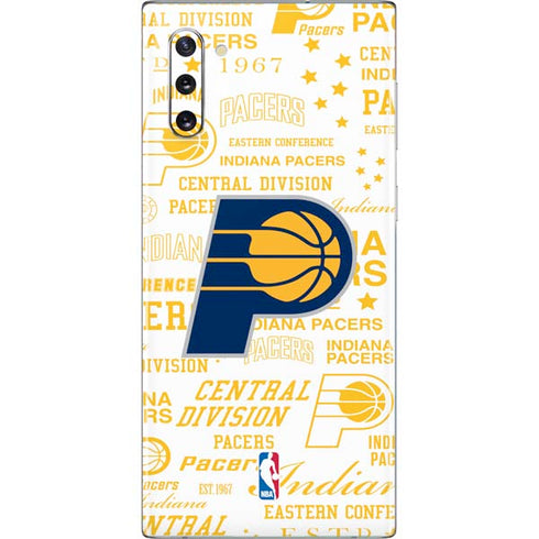 NBA Indiana Pacers Historic Blast Galaxy Note 10 Skin